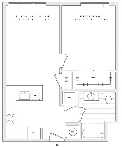 Floor plan 1N