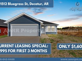 1512 Bluegrass St, Decatur, AR 72722