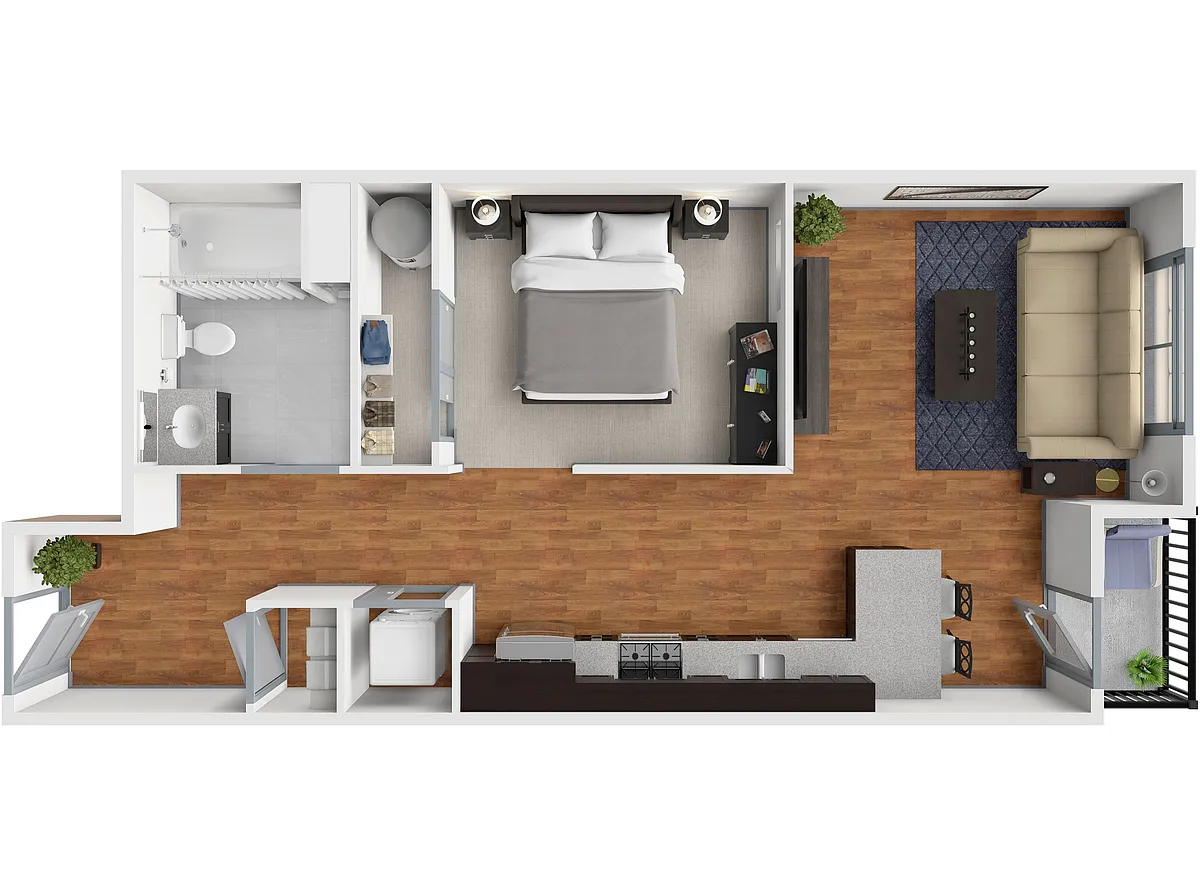 Floor plan ox1c