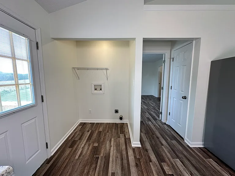 Laundry area - enough room for a full size washer and dryer