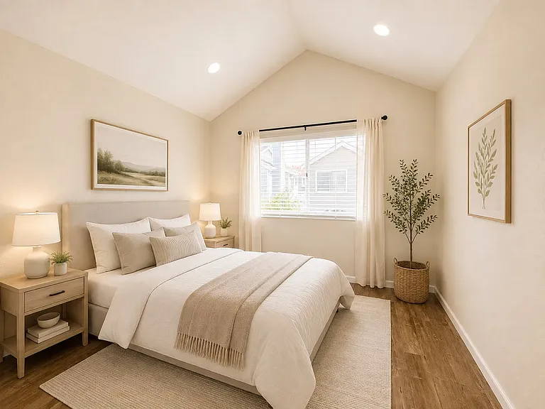Second Bedroom. "Virtually Staged"