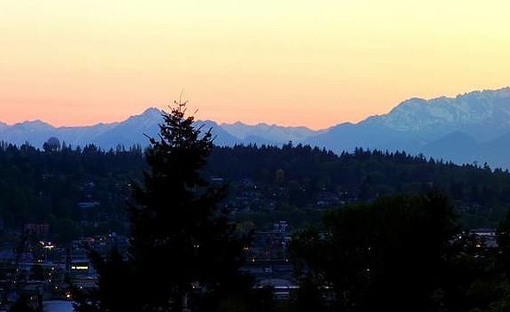 Soothing sunset views