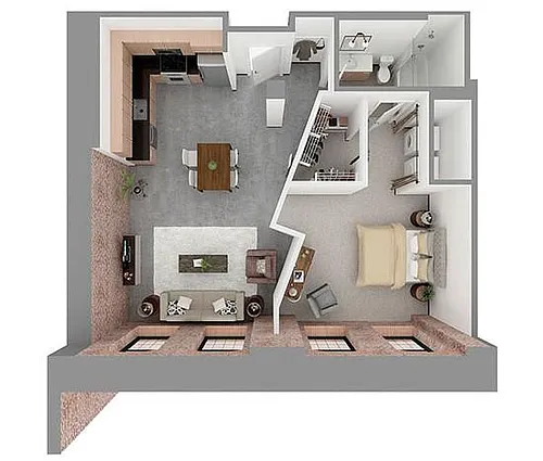 Floor plan W1-F