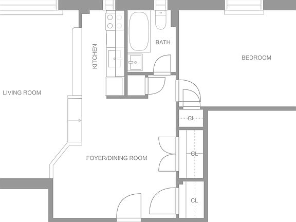 2nd image of 10 Downing St APT 6X