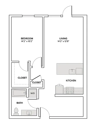 Floor plan A04D