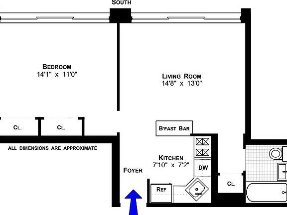 2nd image of 333 E 45th St APT 9A