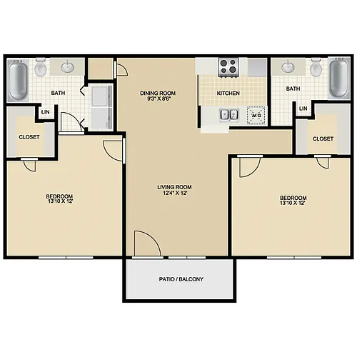 Floor plan Trinity