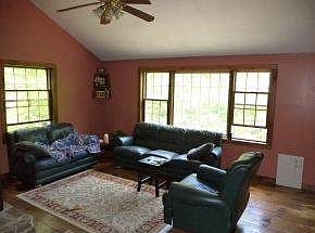 cathedral ceilings in LR