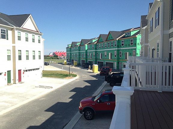 From front deck look at street