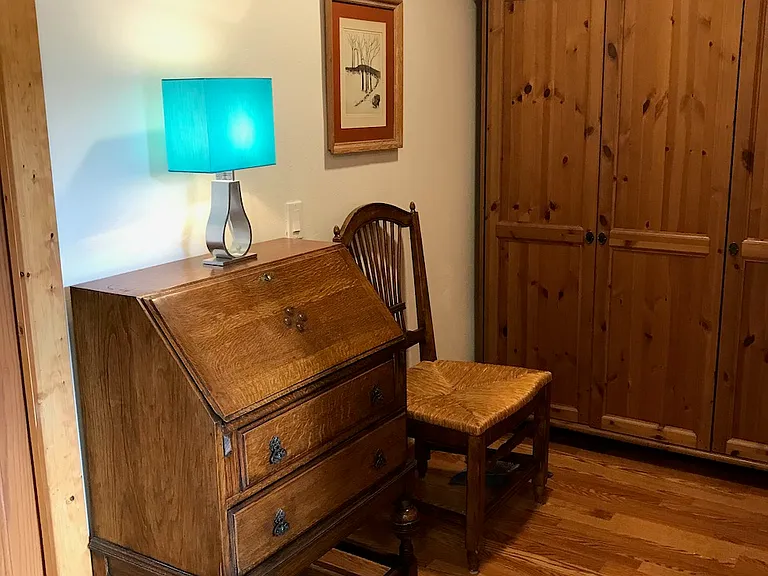 Close up of the office area.