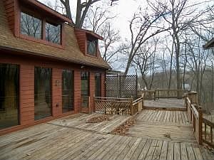 Large deck with Bose surround sound