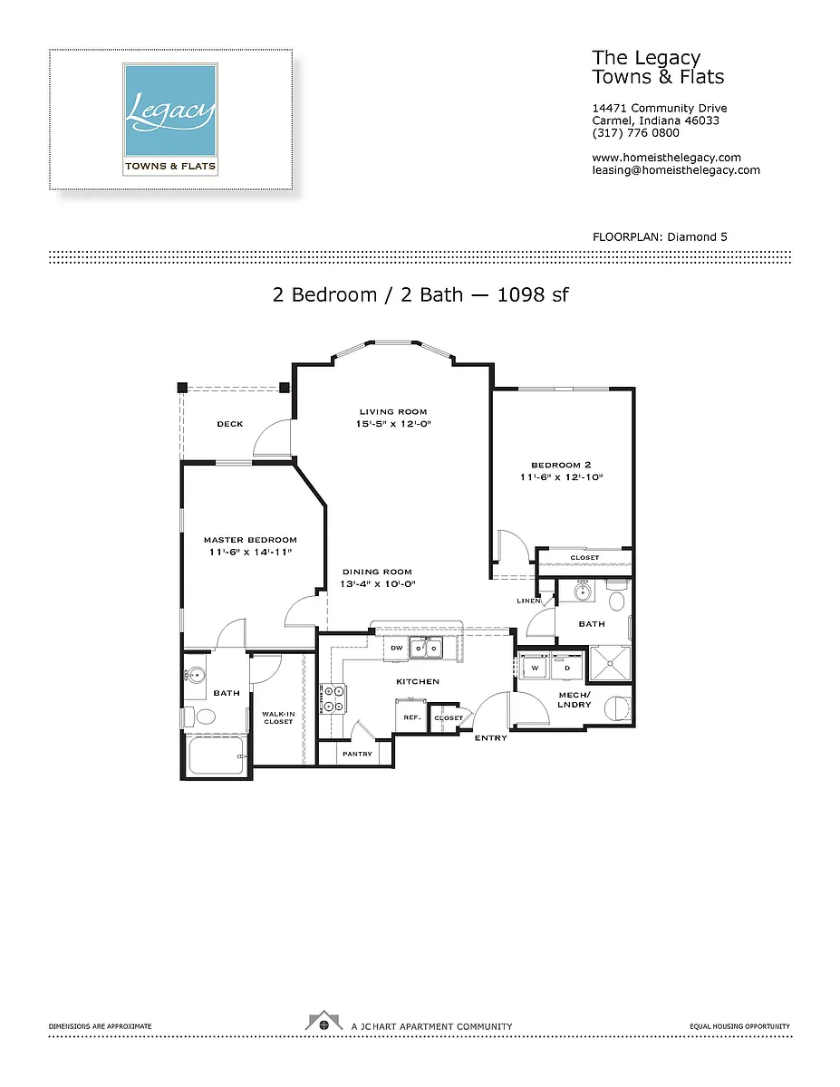 Floor plan Diamond 5 2.2