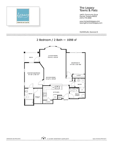 Floor plan Diamond 5 2.2