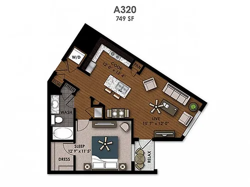 Floor plan A320