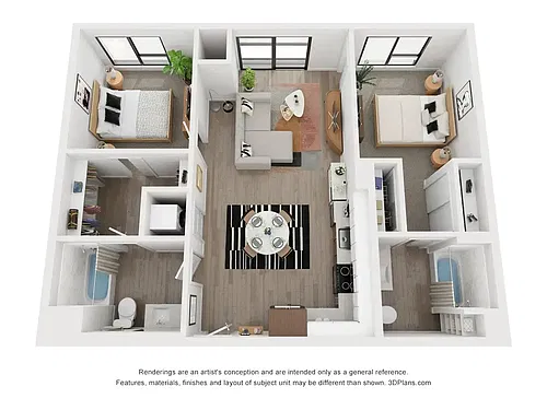 Floor plan C8