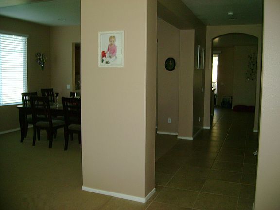 View from front entry door