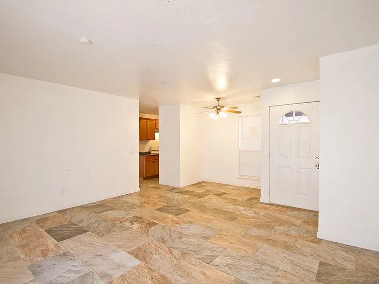 Beautiful tile floors throughout the Living, Dining, kitchen