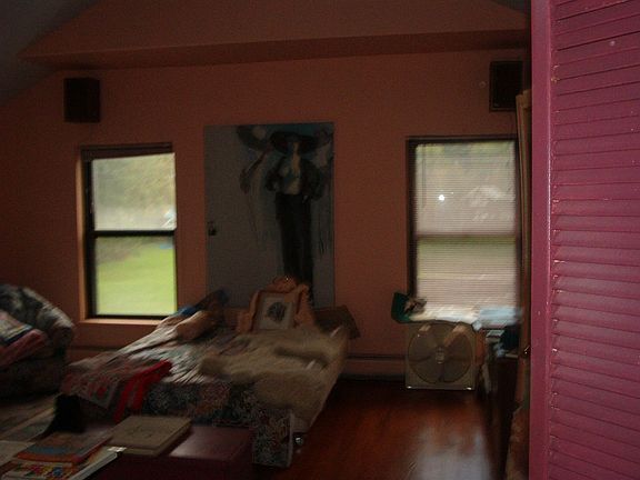 upstairs open bedroom