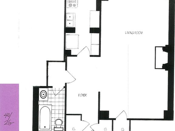 2nd image of 40 Central Park S APT 2G