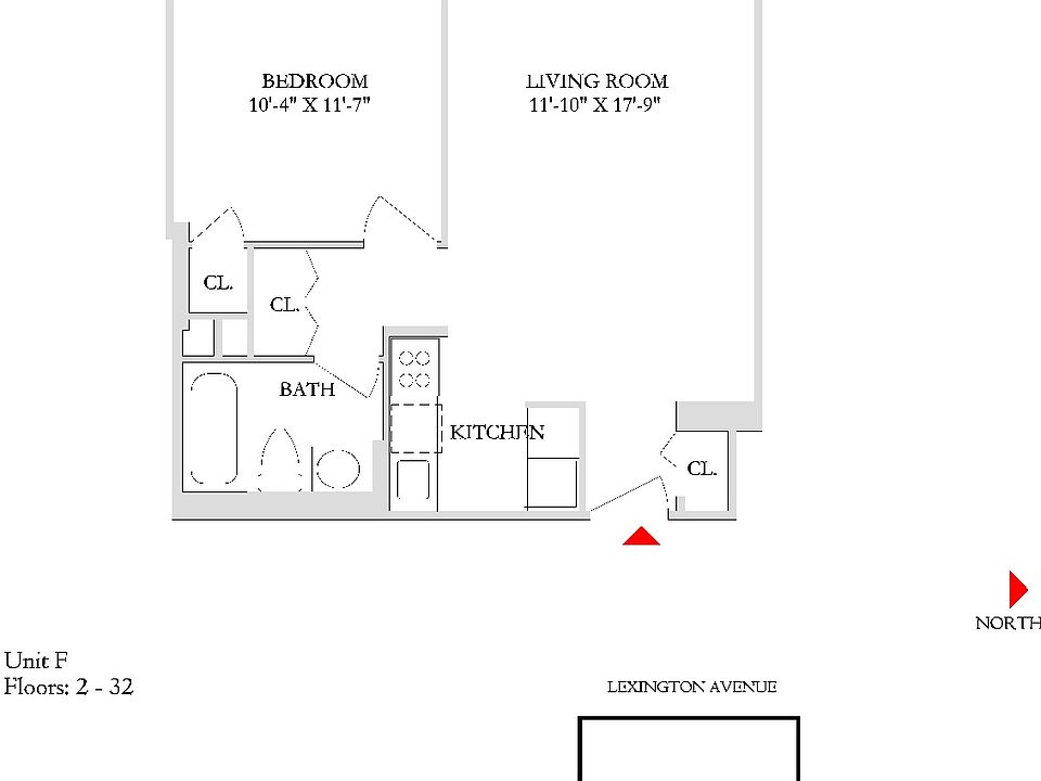 1st image of 155 E 29th St APT 2F