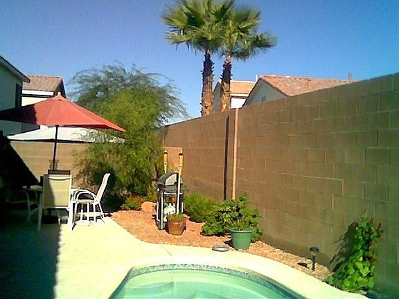 Backyard with IG POOL