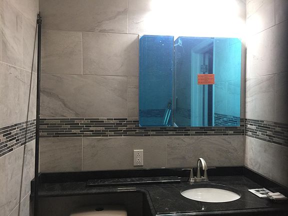 Bathroom new fixtures new tile everything new