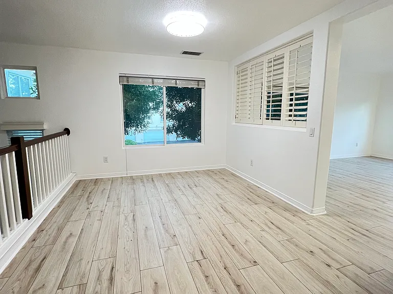 Formal dining room, right in front of entering the massive kitchen. This added space, can be turned into an office or family/game/movies room.