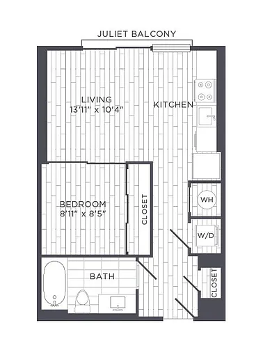 Floor plan Studio