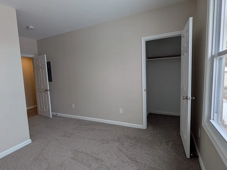 Bedroom 1 with large closet