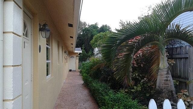Front walkway