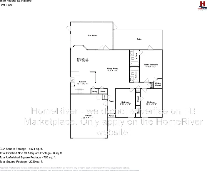 3 bed, 2.0 bath, 1458 sqft, $2,095 — Photo 3