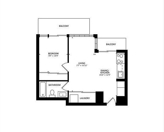 3rd image of 151 Dan Leckie Way Unit 1108