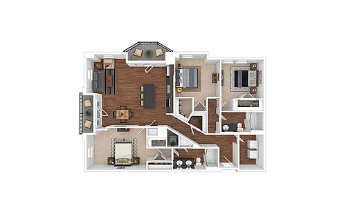 Floor plan The Wallflower