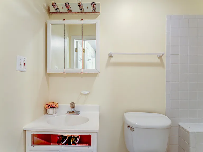 Basement bathroom
