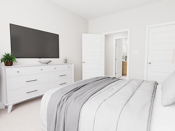 2nd Bedroom Office virtually staged image