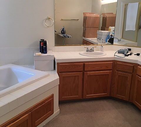 Master bathroom