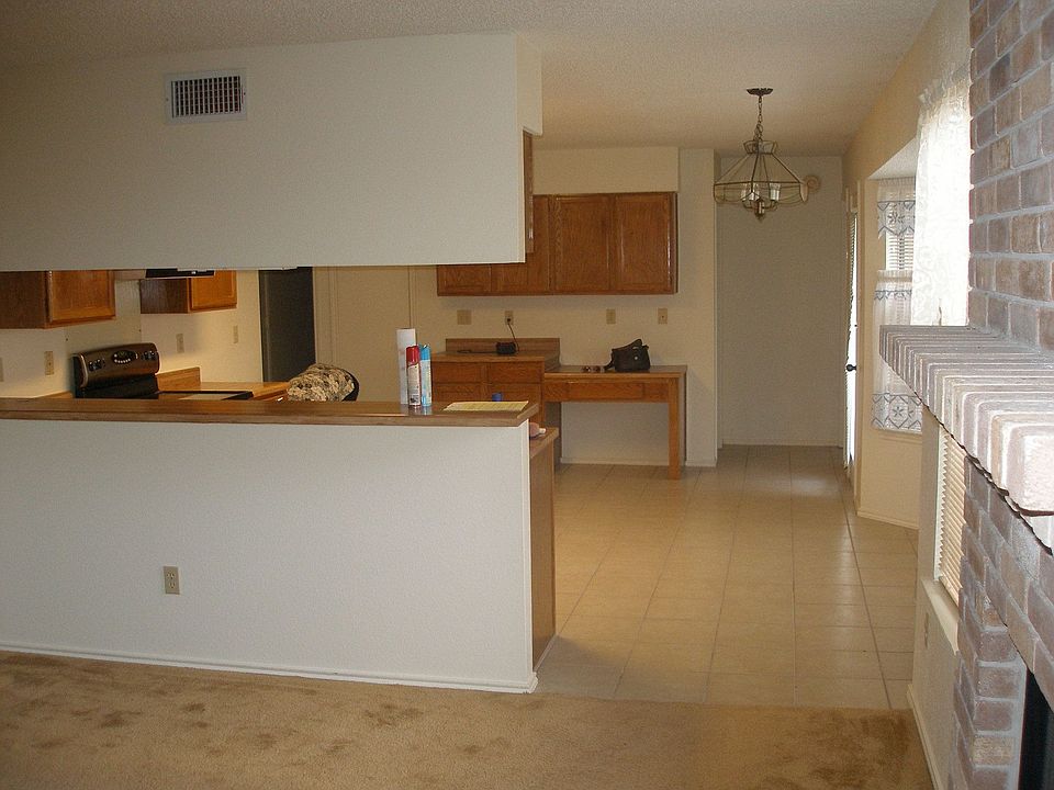 from family room to kitchen