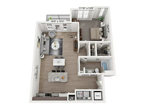 Floor plan Graphite