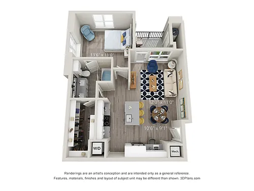 Floor plan A-4