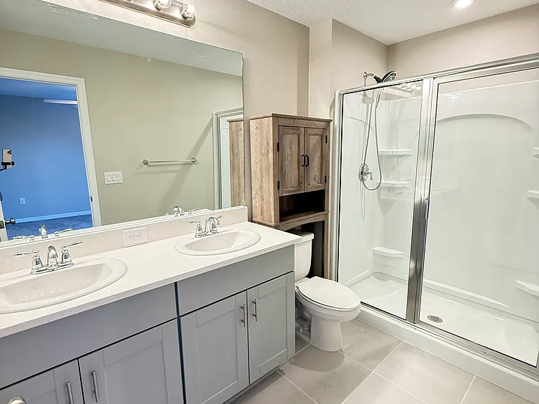 Primary Bath with walk in shower
