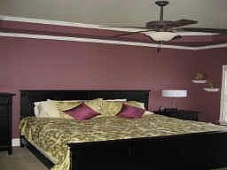 Pottery Barn colors throughout, shown here in Master Suite