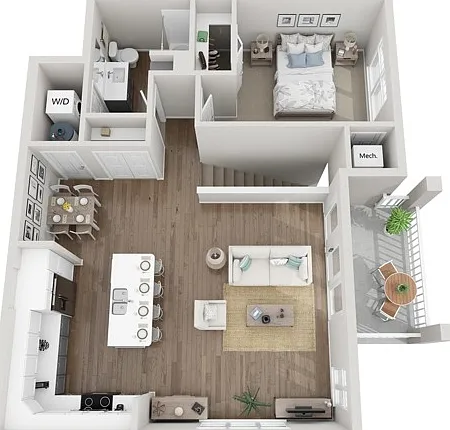Floor Plan 1F | Seasons at Plainfield | Apartments in Plainfield, IL Floor Plan 1F | Seasons at Plainfield | Apartments in Plainfield, IL