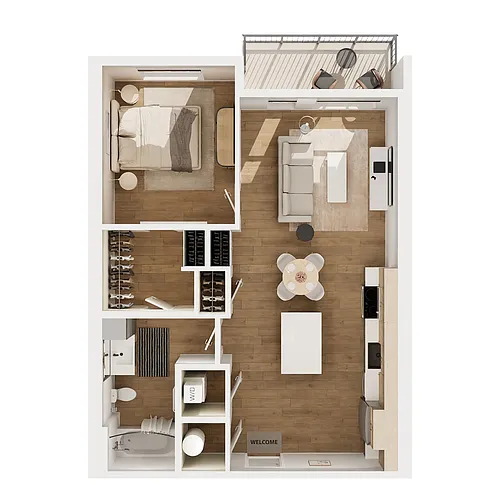 Floor plan A2