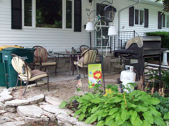 patio area