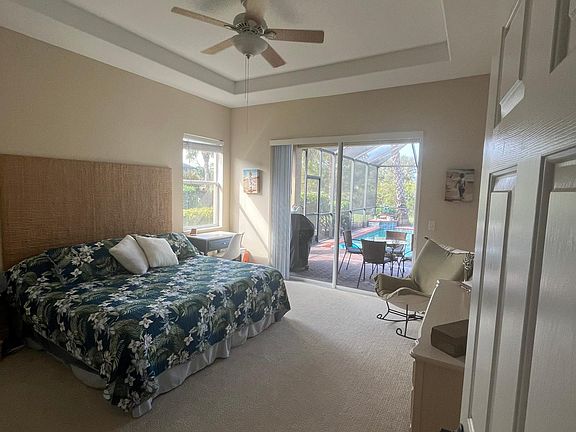 Master overlooks the private pool and estuary.