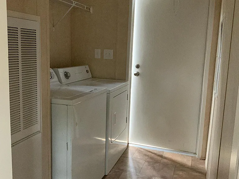 Laundry - and backdoor