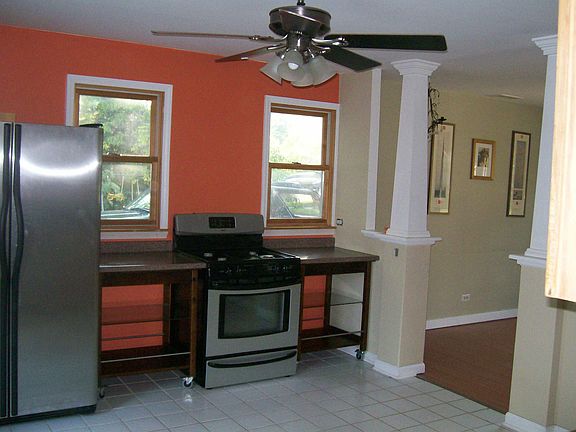 Kitchen stainless steel appliances