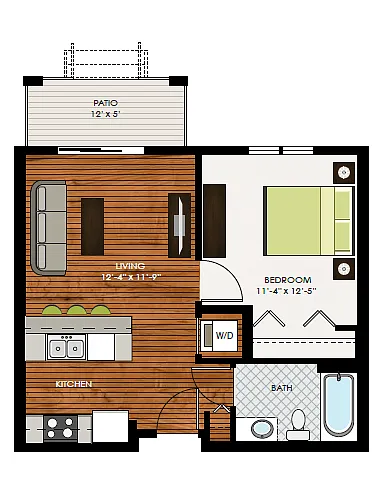 Floor plan The Mac