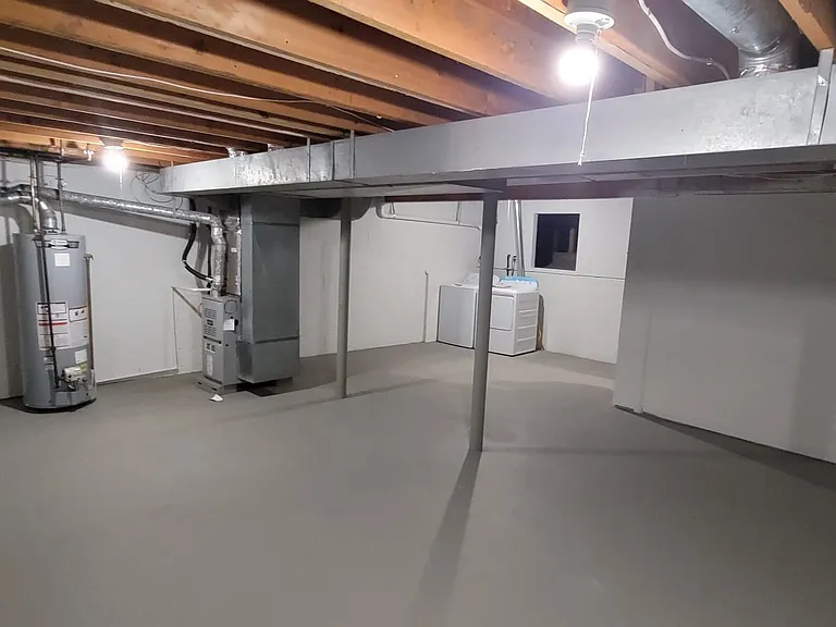 Unfinished basement