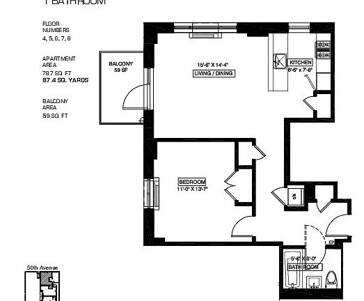 2nd image of 226 50th Ave APT 5I